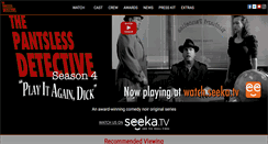 Desktop Screenshot of pantslessdetective.com